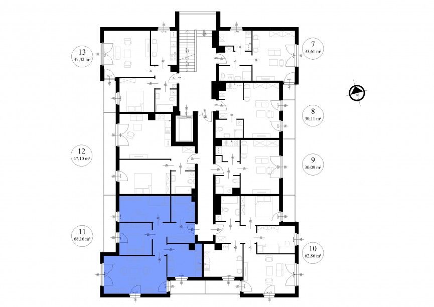 Położenie mieszkania w budynku